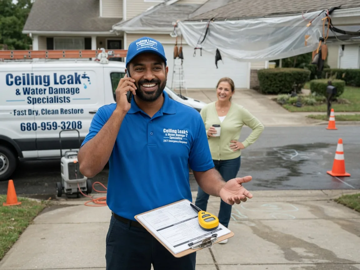 Ceiling Leak Cleanup Hoboken, GA FAQs